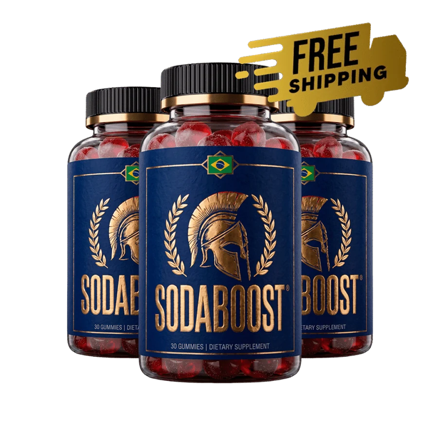 SodaBoost three-bottle pack